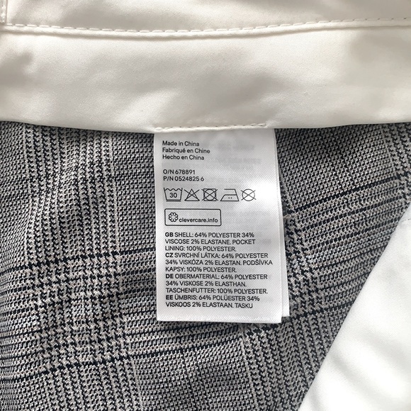 H&M Plaid Dress Pants - Picture 4 of 4